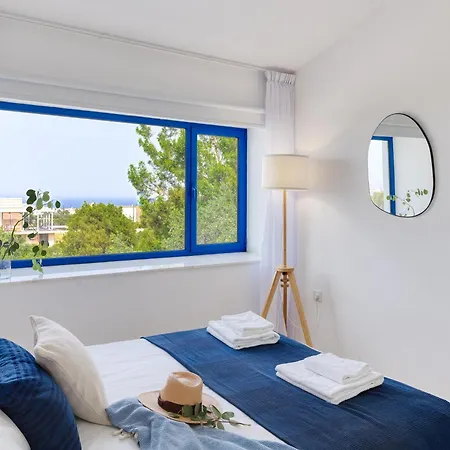 Willa Orchard - Newly Refreshed, Myconian Design With Infinity Pool, Close To Profitis Elias And Located Five Minutes Away From The Heart Of *